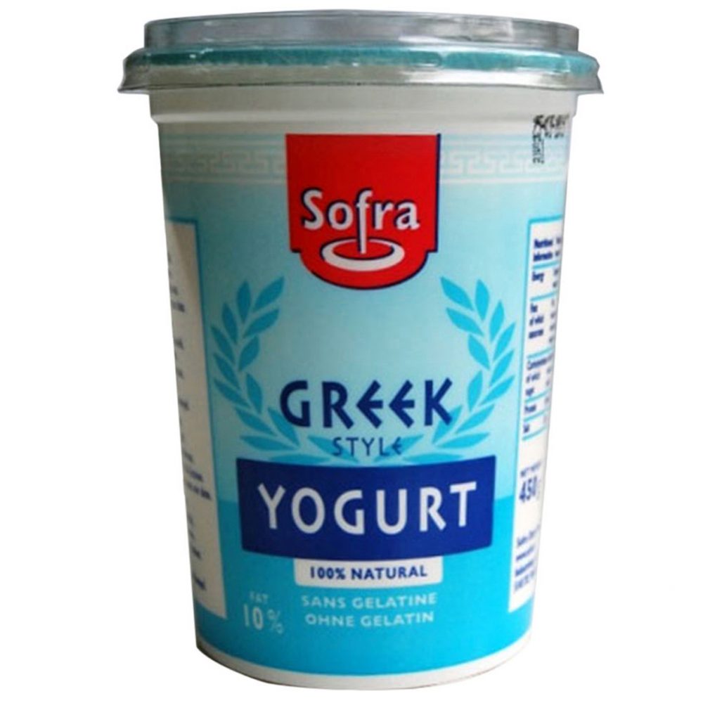 Sofra Greek Yogurt 10% Fat 12x450g