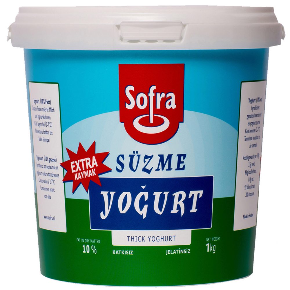 Sofra Thick Yogurt 10% Fat 6x1kg