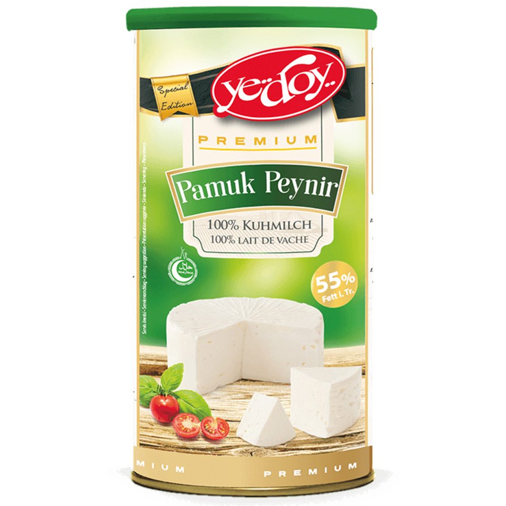 Yedoy Premium Feta Cheese 55% 6x800g