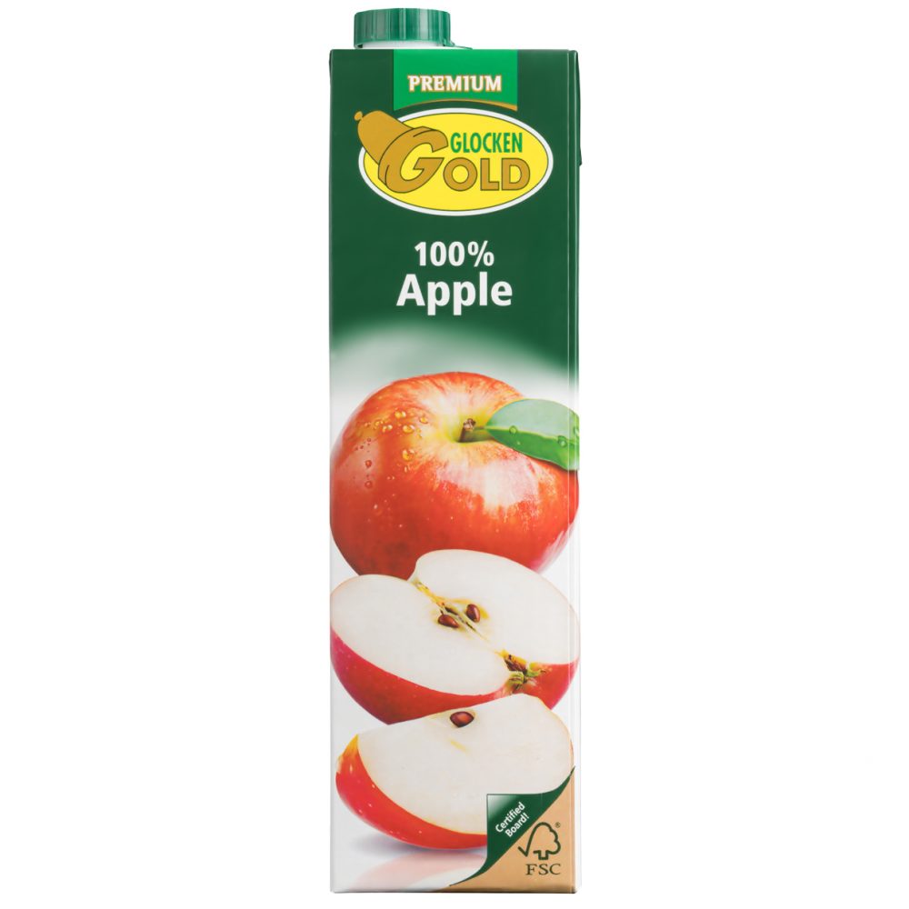 Glocken Gold Apple Juice 100% 6x1L