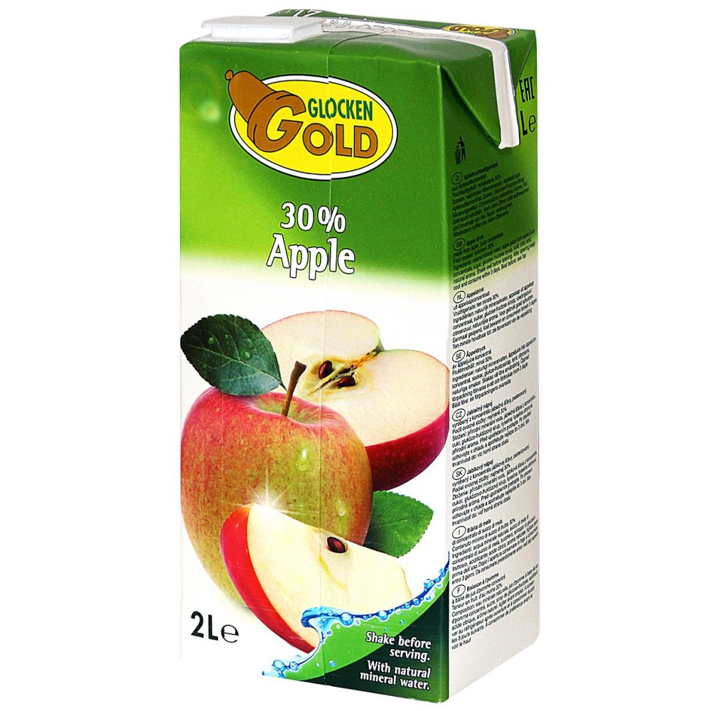 Glocken Gold Apple Juice 30% 6x2L
