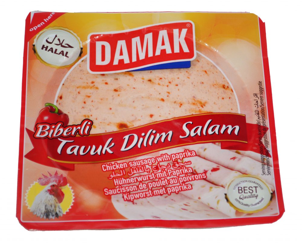 Damak Sliced Chicken Salam with Paprika 12 x 200g