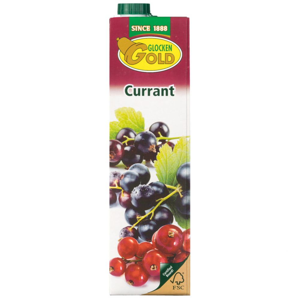Glocken Gold Blackcurrant Juice 6x1L