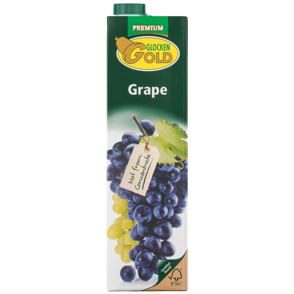 Glocken Gold Grape Juice 100% 6x1L