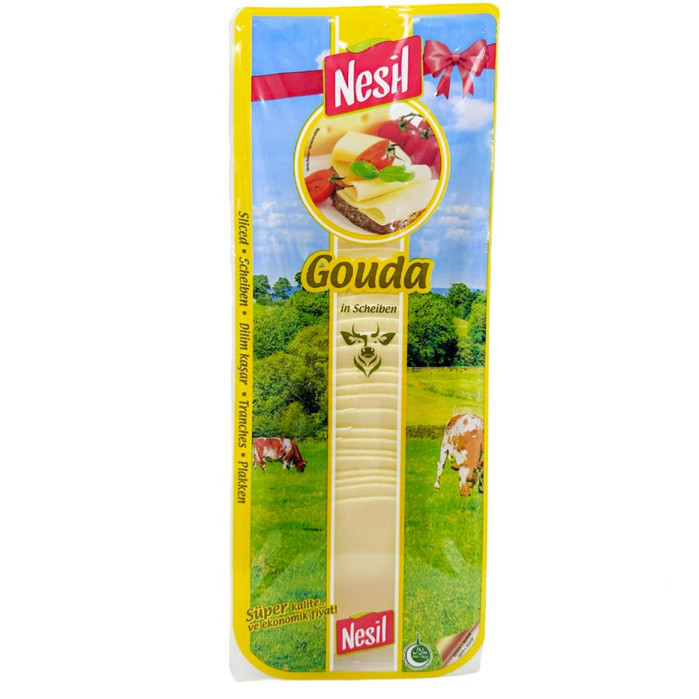 Nesil Gouda Sliced Cheddar Cheese 8x700g
