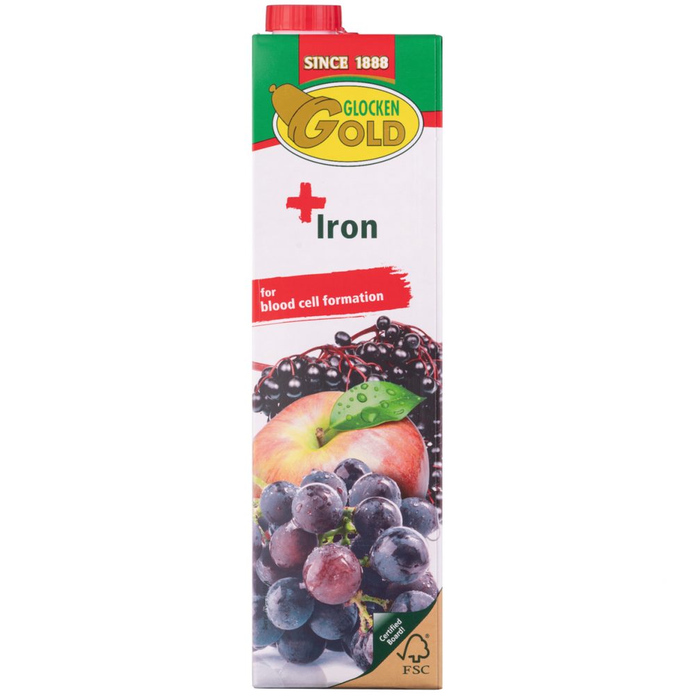 Glocken Gold Red Fruit With Iron Juice 6x1L