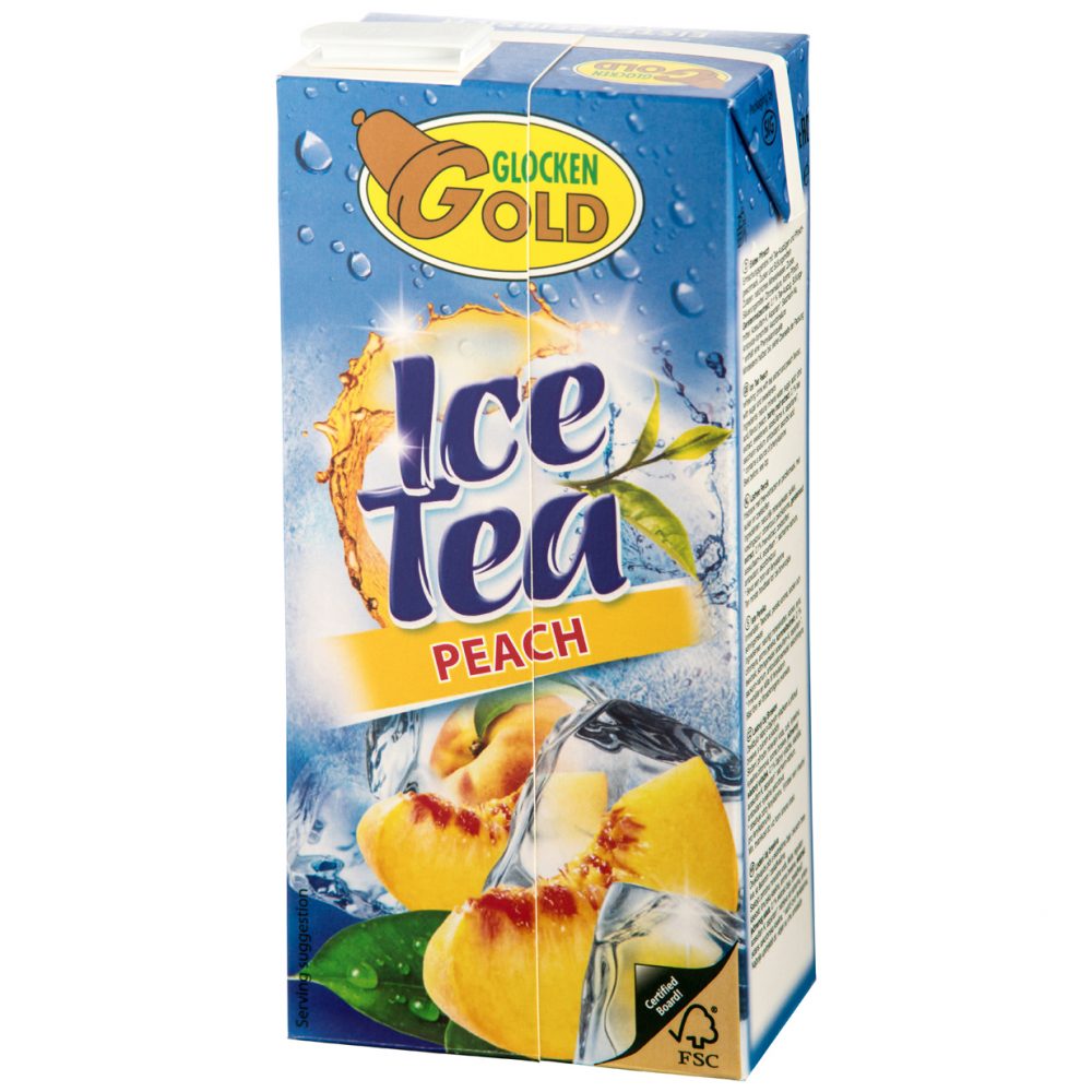Glocken Gold Peach Ice Tea 6x2L