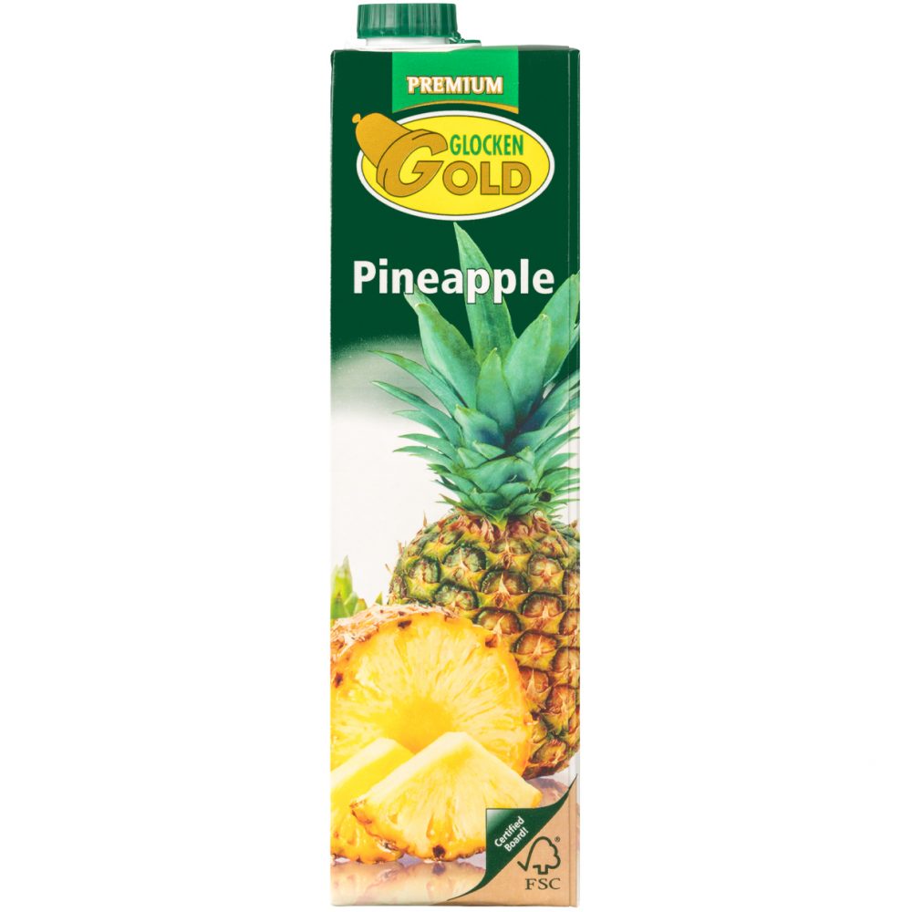 Glocken Gold Pineapple Juice 100% 6x1L