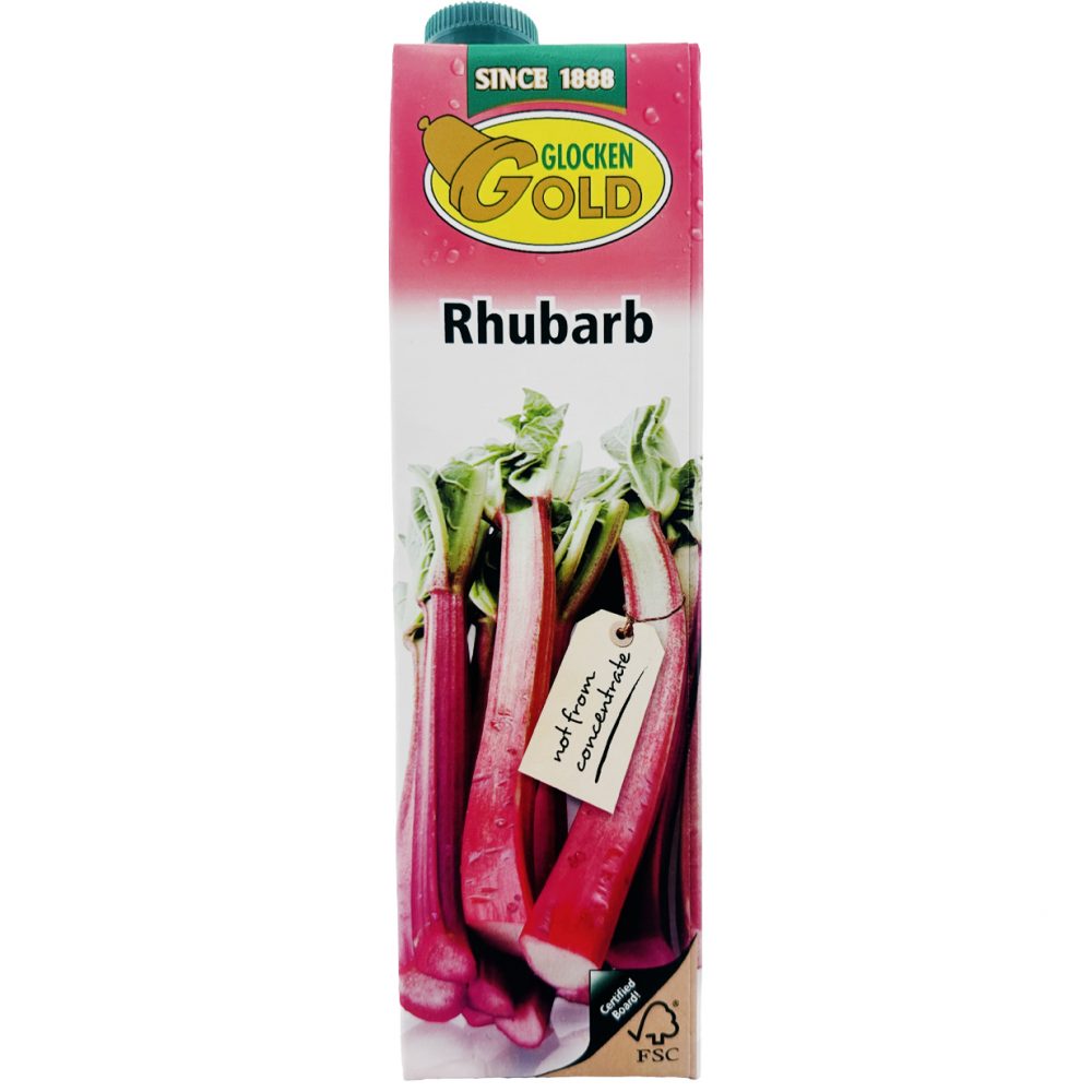 Glocken Gold Rhubarb Juice 6x1L