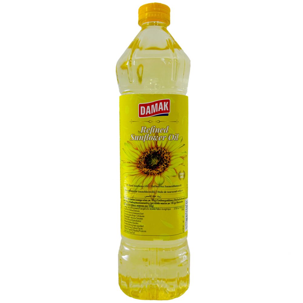 Damak Refined Sunflower Oil 15x900ml