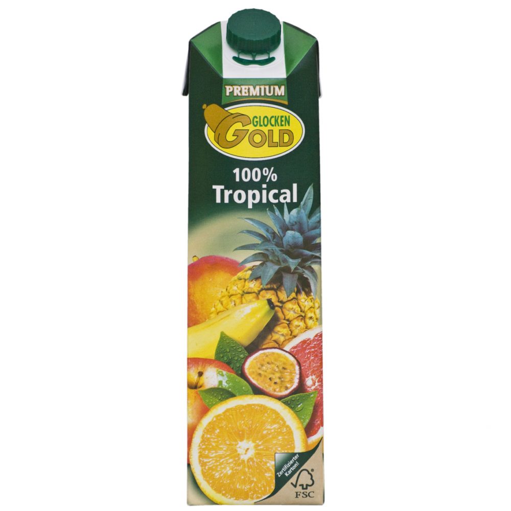 Glocken Gold Tropical Juice 100% 6x1L