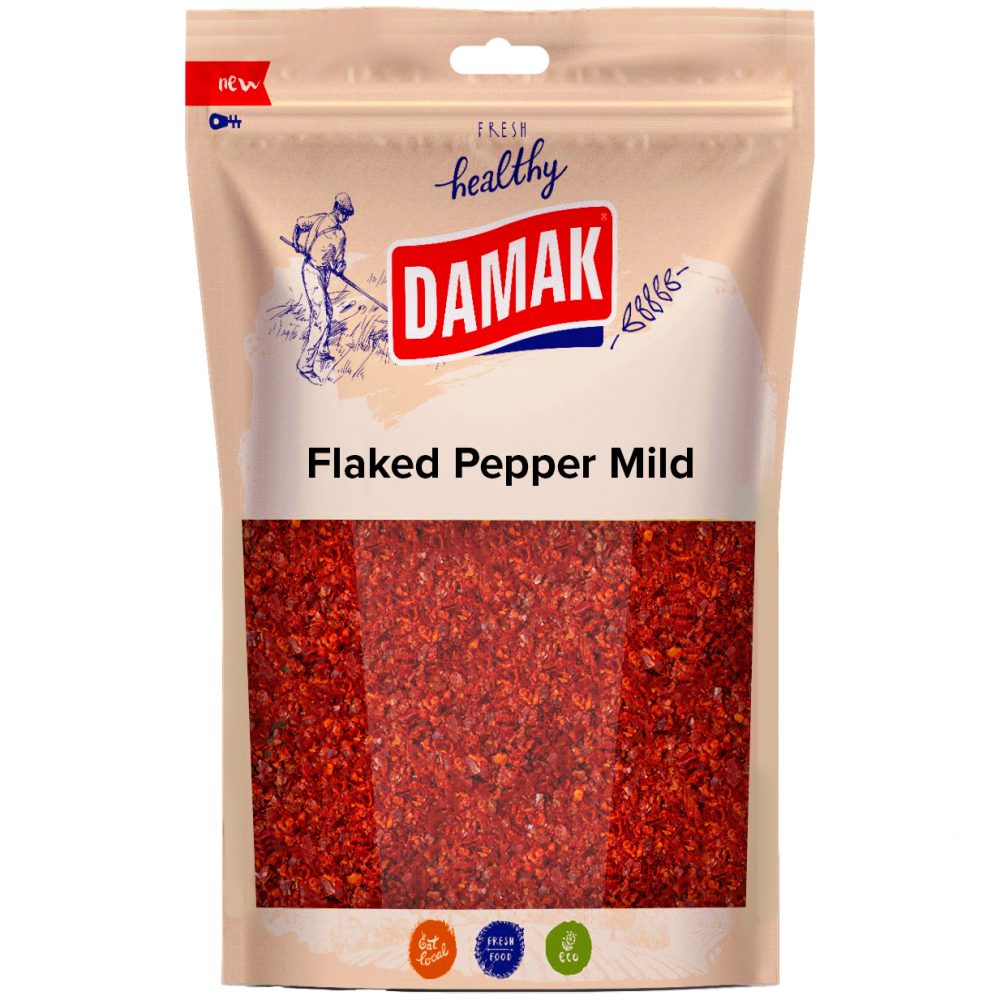 Damak Flaked Red Pepper (Mild) 6x400g